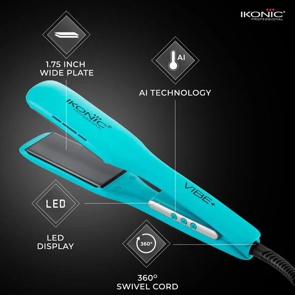 Ikonic Professional Vibe+ Hair Straightener Hover
