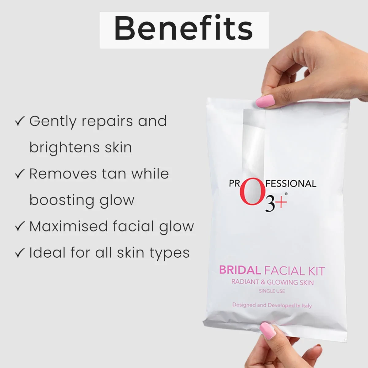 O3+ Bridal Facial Kit for Radiant & Glowing Skin Glowing Skin | For All Skin Types Hover
