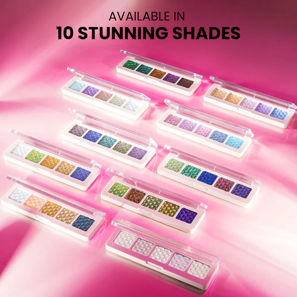 Shopaarel  Sparkle (5 Color Eyeshadow Palette) Hover
