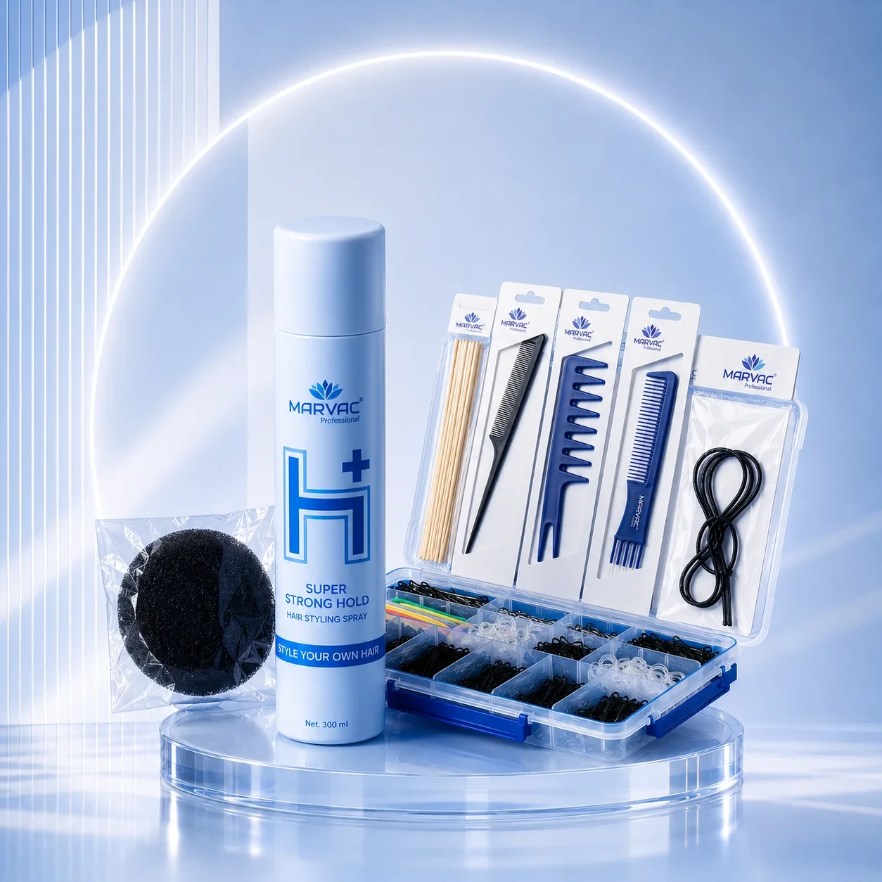 Marvac Hair Styling Student Kit - Professional Training Kit Hover