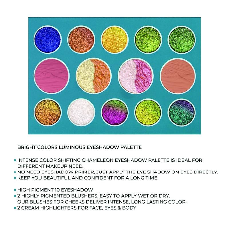 Shopaarel Luminous Eye Shadow Palette