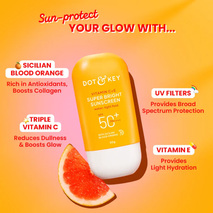 Vitamin C + E Sunscreen, IN-VIVO Tested SPF 50+ PA++++