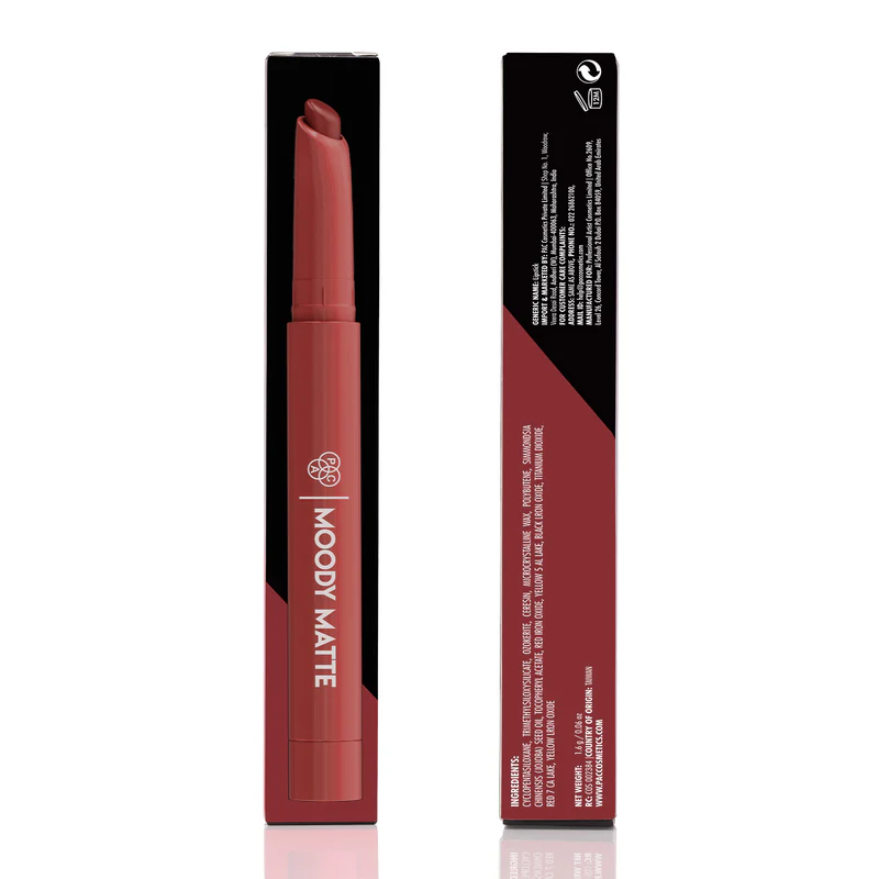 PAC Moody Matte Lipstick (1.6 gm)