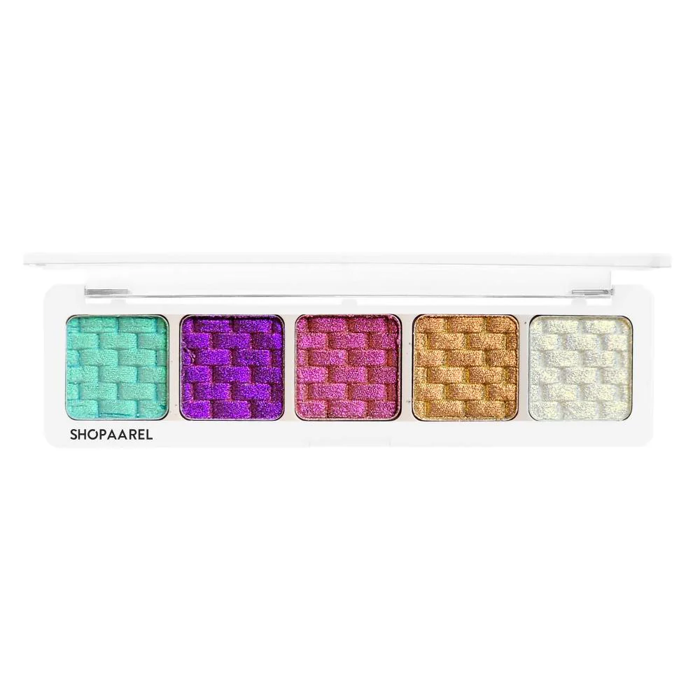 Shopaarel  Sparkle (5 Color Eyeshadow Palette) - Crystal
